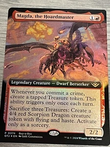 MTG Magda, the Hoardmaster - Extended Art - Buy-A-Box Promo FOIL - Bild 1 von 2