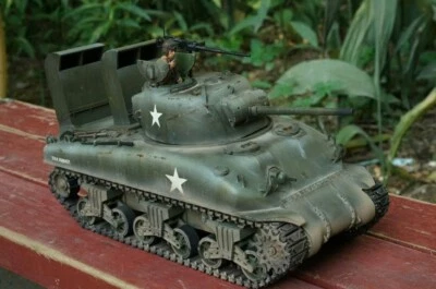 1/18 3d printed  tank US Sherman M4A1 Deep Wading - Image 1 of 4
