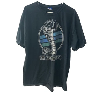 Shelby Cobra Official Licensed T-Shirt by Fruit of the Loom, Men's XL, Black - Picture 1 of 6