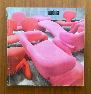Mobilia Magazine No. 116. March 1965. Nanna Ditzel. Paris Furniture Fair. Vodder - Picture 1 of 24
