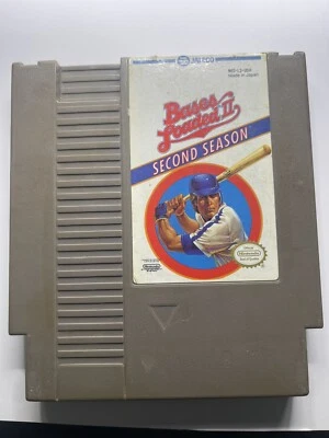 Bases Loaded II 2 Second Season Baseball Nintendo NES USA - Image 1 of 2