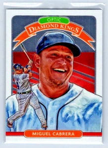 2020 Donruss Optic - Miguel Cabrera - Detroit Tigers - Diamond Kings - #11 - Picture 1 of 2