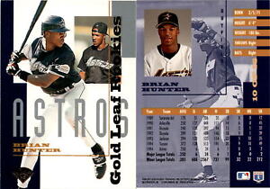 Brian Hunter 1995 Leaf Inc. Baseball Card 10  Houston Astros