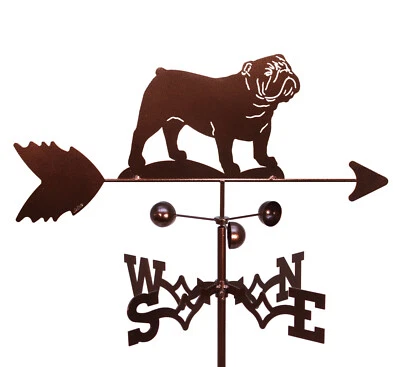 SWEN Products ENGLISH BULLDOG Dog Steel Weathervane - Image 1 of 2