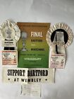 1974 FA Trophy Final: Dartford v Morecambe at Wembley. Including Match Tickets