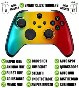 Controller moddato cromato sfumato silenzioso modz trigger smart click per Xbox e PC - Foto 1 di 2