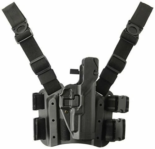 Blackhawk SERPA 430606bk-l LH Tactical Thigh Leg Duty Holster Sig P226 Level 3