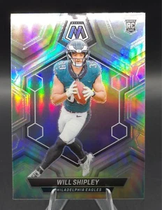 2024 Panini Mosaic #386 Silver Prizm Will Shipley RC Philadelphia Eagles Rookie - Picture 1 of 2