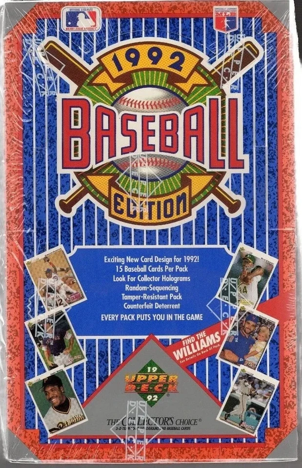 1992 Upper Deck Baseball - Individual Base Cards & Inserts - COMPLETE YOUR SETS! - Image 1 of 1