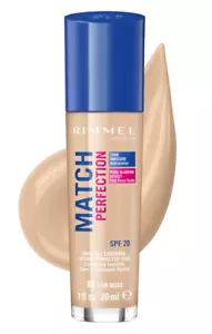 Rimmel Match Perfection Foundation FAIR BEIGE 082 - SPF20 24H Moisture 30ml - Picture 1 of 3