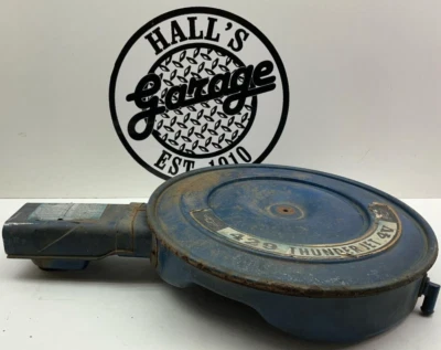 69 THUNDERBIRD 429 Thunder Jet 4bbl Limpiador de Aire Base Tapa Snorkel Fabricante Original Foto 1 de 4