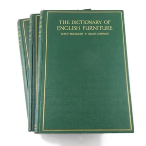 The Dictionary of American Furniture Percy MacQuoid 3 Volumes 1924 & 1927 1st Ed - Picture 1 of 12