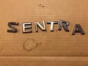 Nissan Sentra Sentra Emblems Badge Trunk Rear Chrome 07 08 09 10 11 12 - Bild 1 von 6