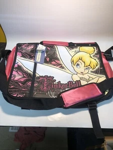 Disney Tinkerbell Crossbody Messenger Bag New Old Stock Y2K Style Stored Away - Picture 1 of 6