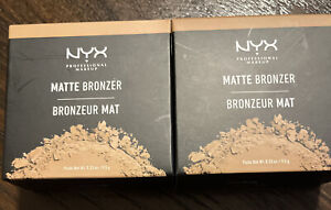 (2X) NYX Professional Makeup Matte Bronzer Powder 0.33 oz ea