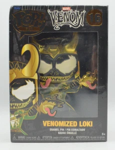 Funko Pop Pin #16 Marvel Comics Venom - Venomized Loki Enamel Pin Disney - Picture 1 of 5
