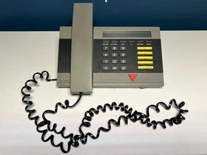 Vintage Alcatel Kirk Delta Gray Black Denmark 1990 Vintage Phone Telephone - Picture 1 of 18