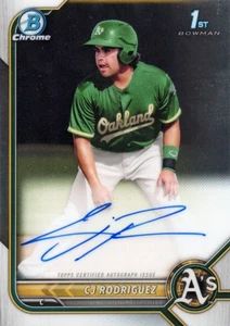 2022 Bowman Chrome - Prospect Autographs C.J. Rodriguez #CPA-CJR (AU, RC) - Bild 1 von 2