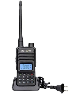 Retevis RA85 Two Way Radio With Shoulder Microphone - Image 1 of 4