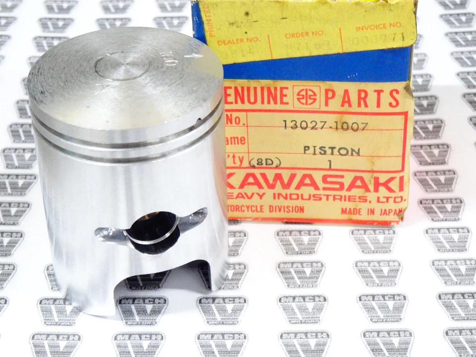 Kawasaki Nuevo de Lote Antiguo 13027-1007 Pistón O/S .040 KD KE KM KD100 KE100 KM100 Foto 1 de 4