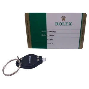 Tarjeta de autenticidad Rolex Submariner - solo tarjeta - Imagen 1 de 4