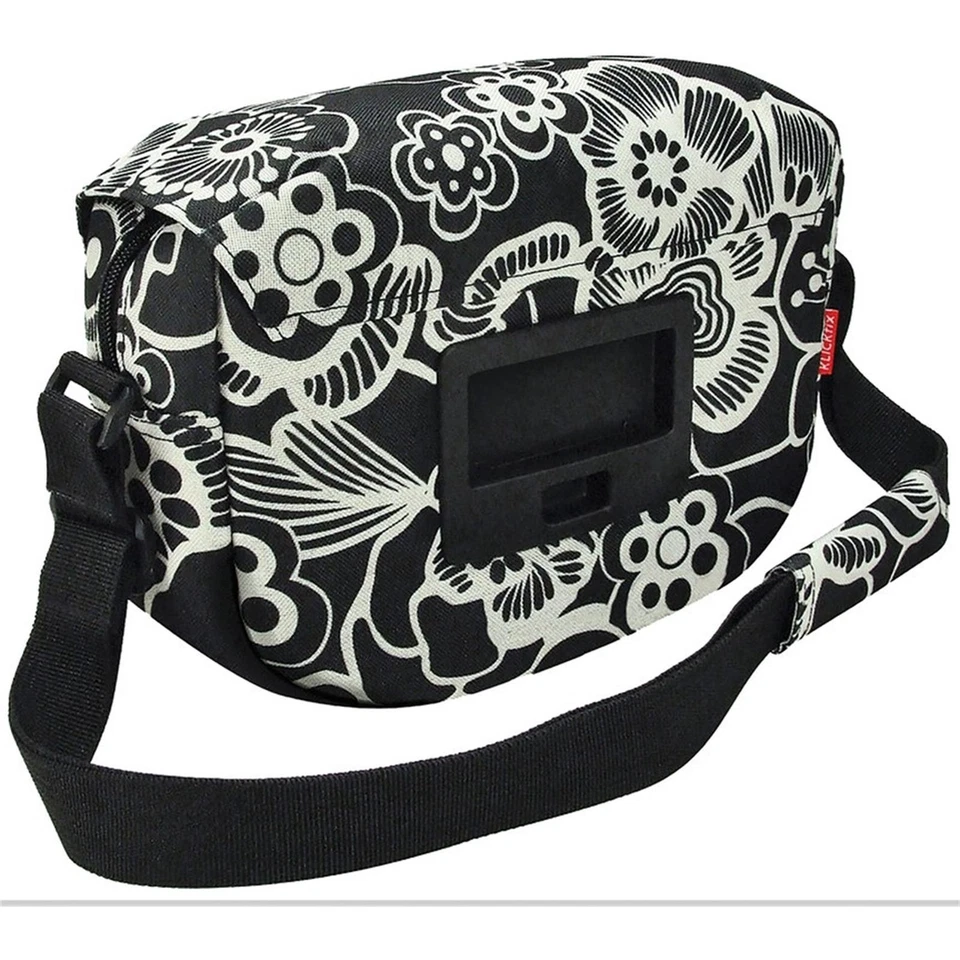 Klickfix Schulter Tasche Fun Bag Schwarz 25x19x8cm Flache Adapterplatte - Bild 1 von 1