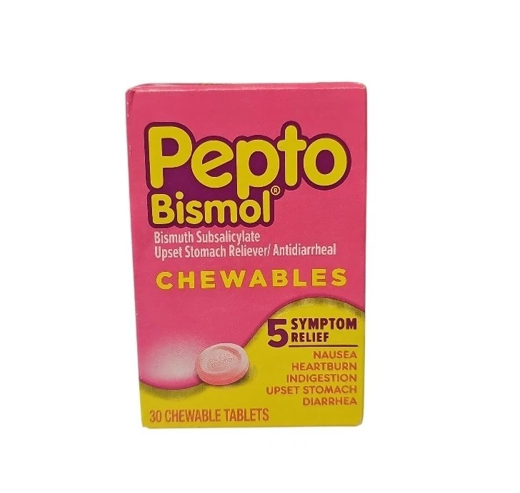 Tabletas masticables Pepto Bismol Pepto-Bismol, 30 ct BB 02/26 Foto 1 de 1