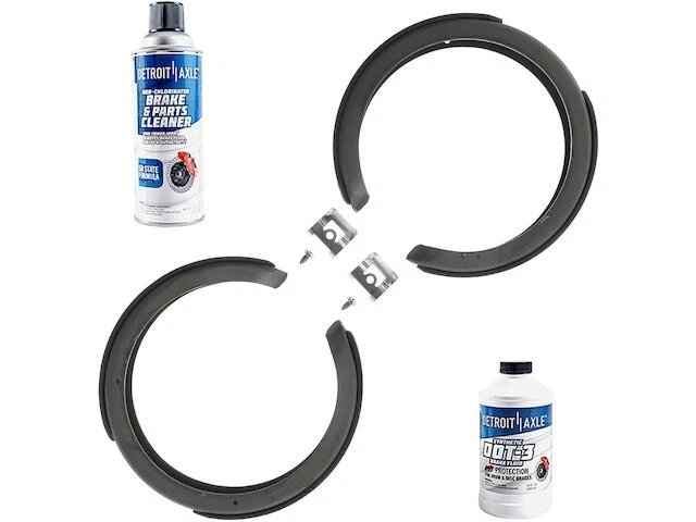 Conjunto de sapatas de freio traseiro para 2002-2007 Buick Rendezvous 2003 2004 2005 2006 ZV855FR - Imagem 1 de 1