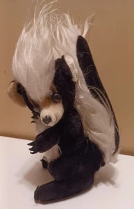 Peluche puzzo realistico 1965 bianco nero Giappone - Foto 1 di 4