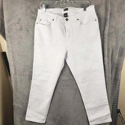 Брюки хаки мужские Haggar прямой крой премиум-класса без железа размер 12 белые - Изображение 1 из 4