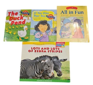 Vintage Houghton Mifflin Leveled Readers Lot Set of 10 Early Learning Books - Imagen 1 de 19