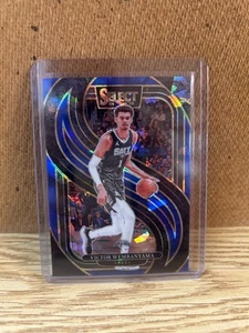 2024-25 Select Baketball Premier Level Victor Wembanyama Blue Cracked Ice - Picture 1 of 2