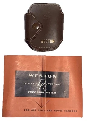 Medidor de exposición Weston lectura directa modelo 853 fotografía vintage Foto 1 de 4