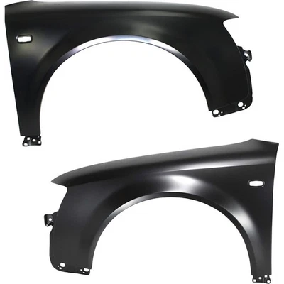 Fender para Audi A4 2002-2005 dianteiro motorista e passageiro lateral design tardio - Imagem 1 de 4