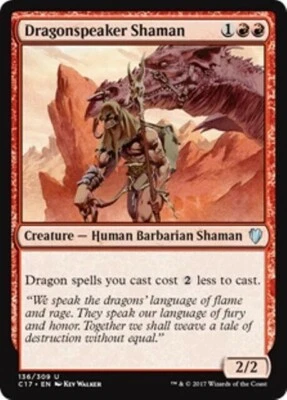1x DRAGONSPEAKER SHAMAN - Scourge/Commander - MTG - Magic the Gathering — 第 1/4 张图片