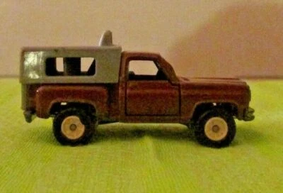 Camión Chevrolet Tomy Tomica F44 marrón/gris Japón vintage Foto 1 de 4