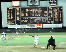 1967 NEW YORK METS SHEA STADIUM SCOREBOARD BASEBALL 8X10 PHOTO
