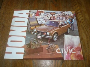 Honda Civic Flyer 1973/folleto de ventas - vintage - Imagen 1 de 2