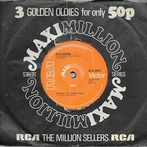 Sam Cooke Twistin' The Night Away Maxi Million series reissue UK 45 7" single