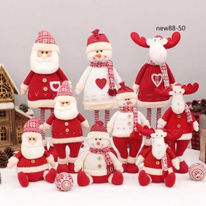 NEW 24in Santa Claus Doll Christmas Decoration Sock Bag Xmas Doll Party Figure - Picture 1 of 11