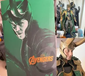 Hot Toys Marvel Avengers MMS176 Loki escala 1/6 figura coleccionable usada ra... - Imagen 1 de 7