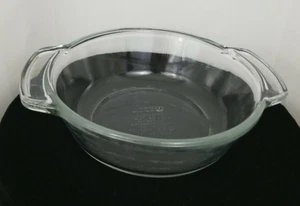 ANCHOR HOCKING Griff Backofen Auflaufschale 1,5 Quart #1037 Rund Klarglas - Bild 1 von 6