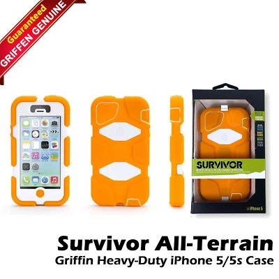 Funda todo terreno Griffin Heavy-Duty Survivor iPhone 5/5s Foto 1 de 4
