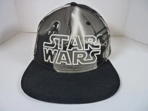 Lucas Film Star Wars Snapback Cap Mütze Allover Print bestickt Schriftzug - J5 - Bild 1 von 8