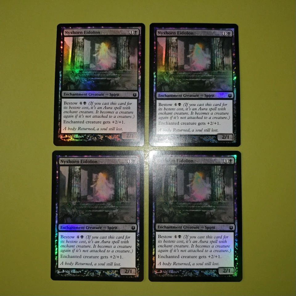 FOIL Nyxborn Eidolon x4 Born of the Gods 4x Playset Magic the Gathering MTG - Image 1 of 1
