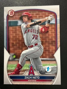 Zach Neto 2022 Bowman 1st Edition Card# BPPF-64 Angels - Picture 1 of 2