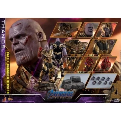 HotToys 1/6 Avengers: Endgame MMS564 Thanos Battle Damaged Ver Figura Colección Foto 1 de 4