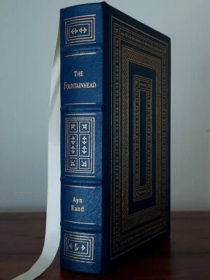 Easton Press The Fountainhead by Ayn Rand Leather Classic Philosophical Novel Foto 1 de 4