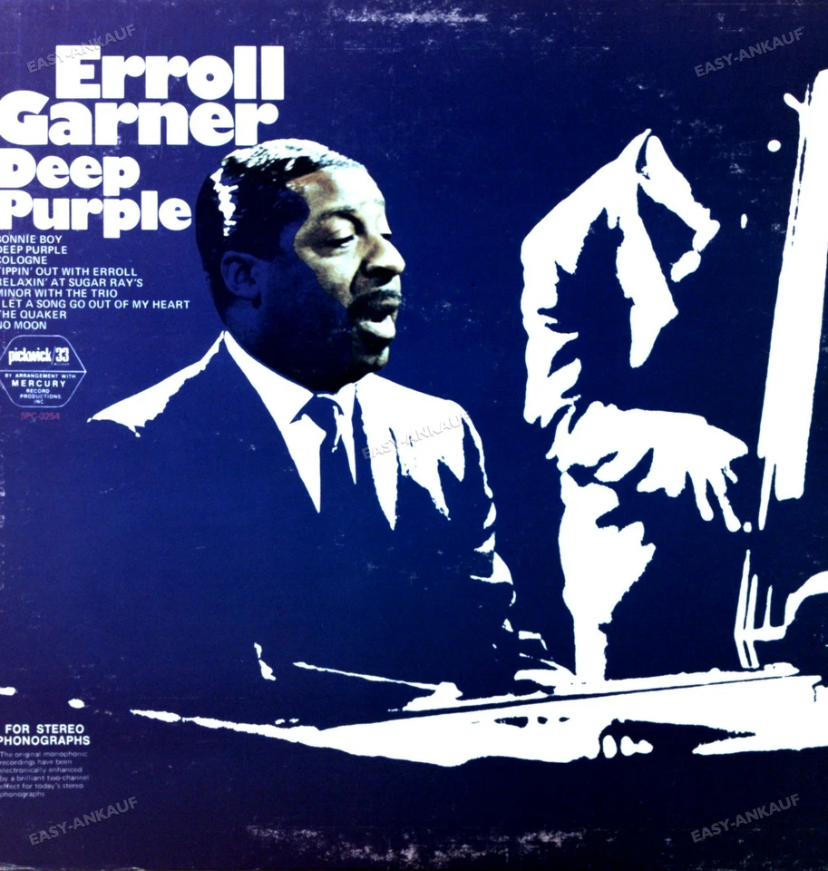 Erroll Garner - Deep Purple LP (VG/VG) . - Image 1 of 1
