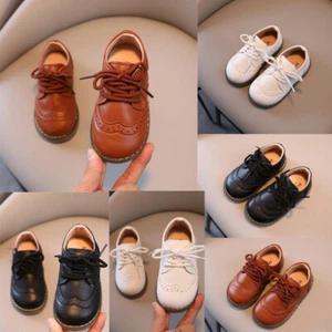 Girls Baby Toddler kids Spanish Wedding Style Flats Party Casual Shoes Size UK - Picture 1 of 14